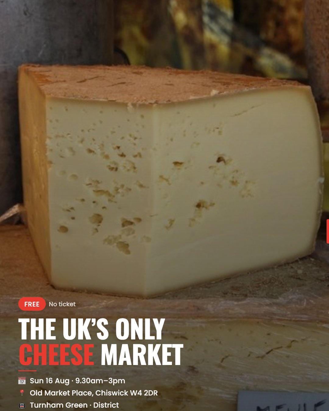 Chiswick Cheese Market: the UK's only dedicated cheese market